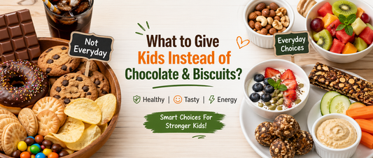 What to Give Kids Instead of Chocolate & Biscuits?
