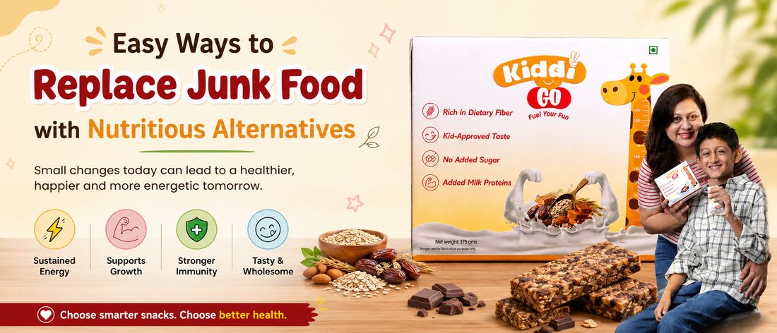 Easy Ways to Replace Junk Food with Nutritious Alternatives