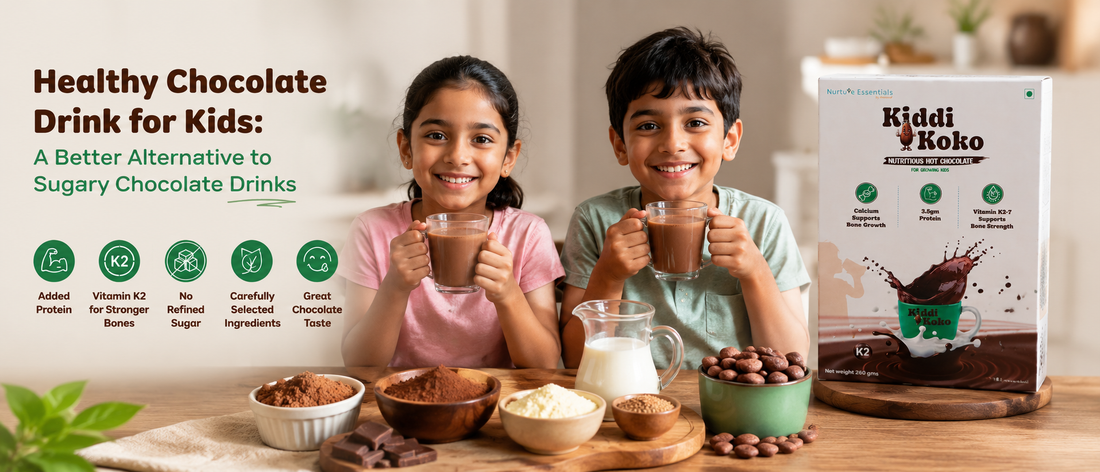 Healthy Chocolate Drink for Kids: A Better Alternative to Sugary Chocolate Drinks