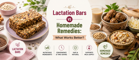 Lactation Bars vs Homemade Remedies: What Works Better?