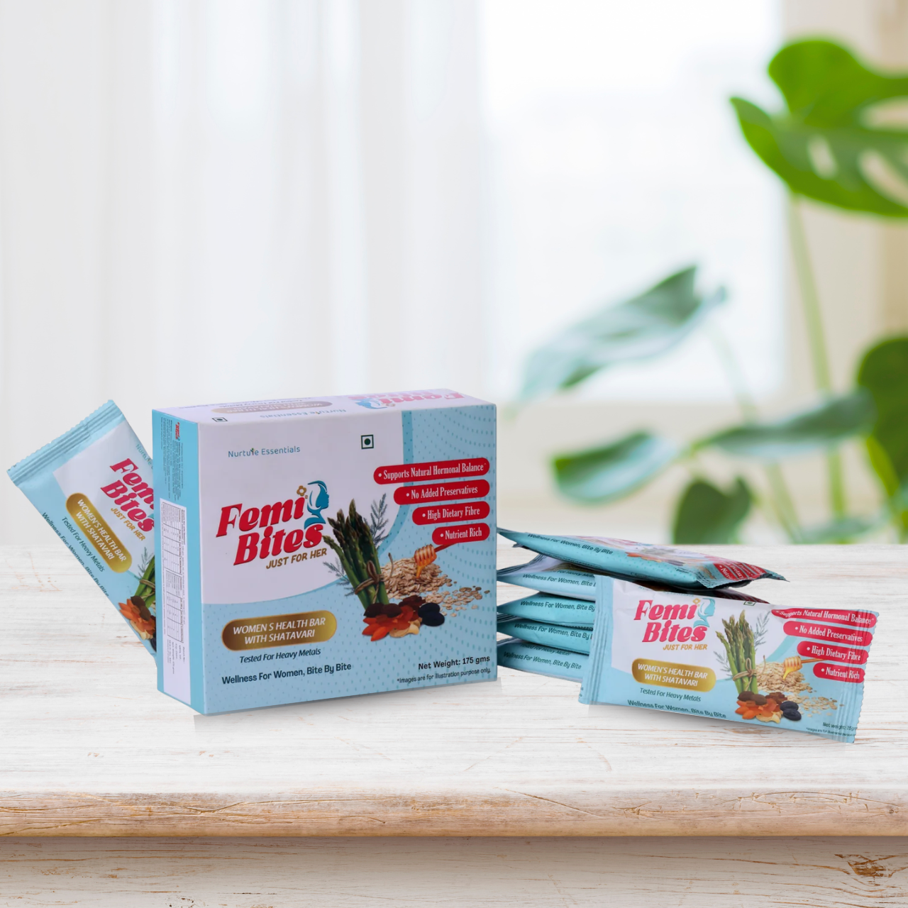 Femi Bites | Women’s Wellness Granola Bar with Shatavari| Pack Of 7