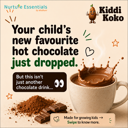 Kiddi Koko - Nutritious Hot Chocolate for Growing Kids (4+ Years)