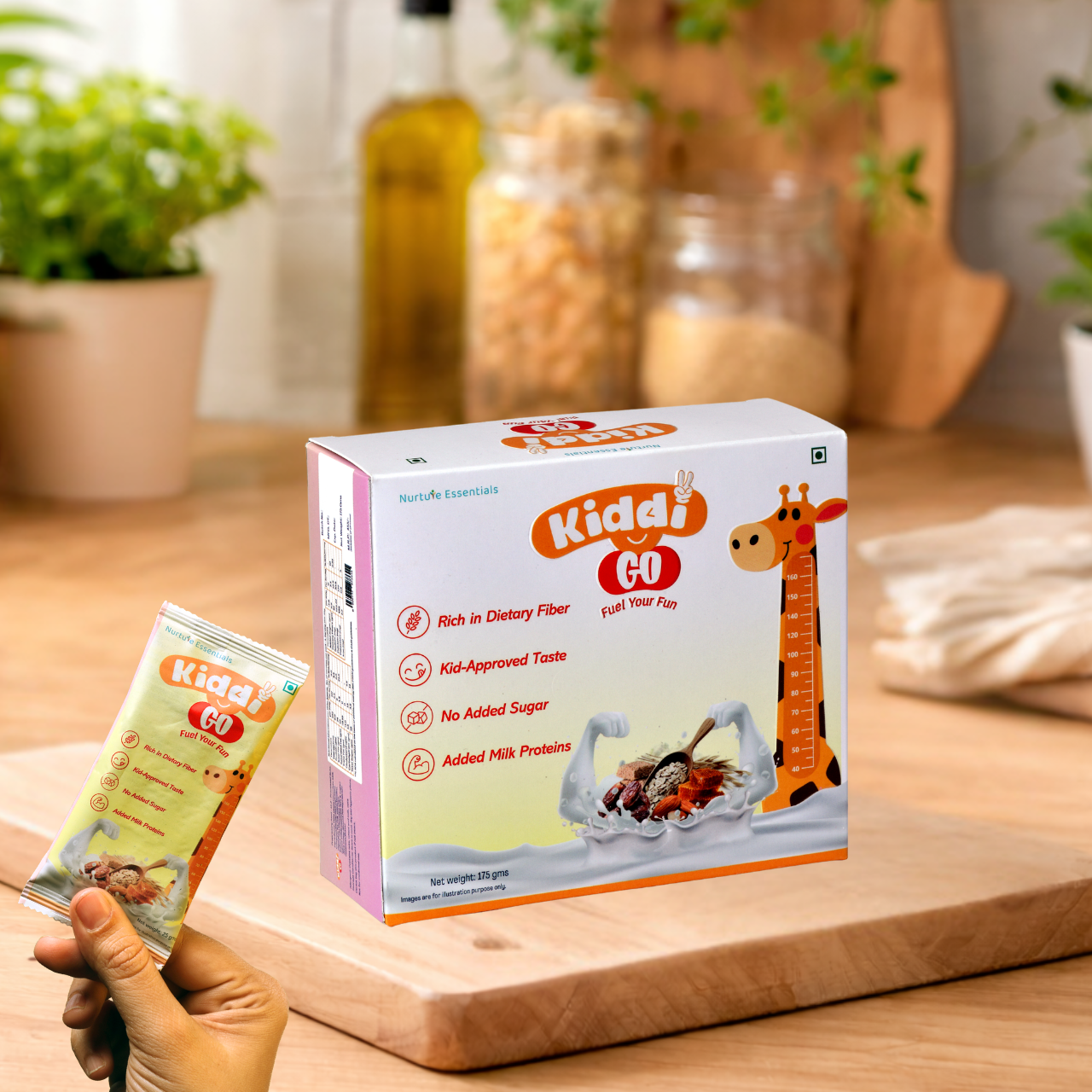 Kiddi Go | Energy Bar for Growing Kids